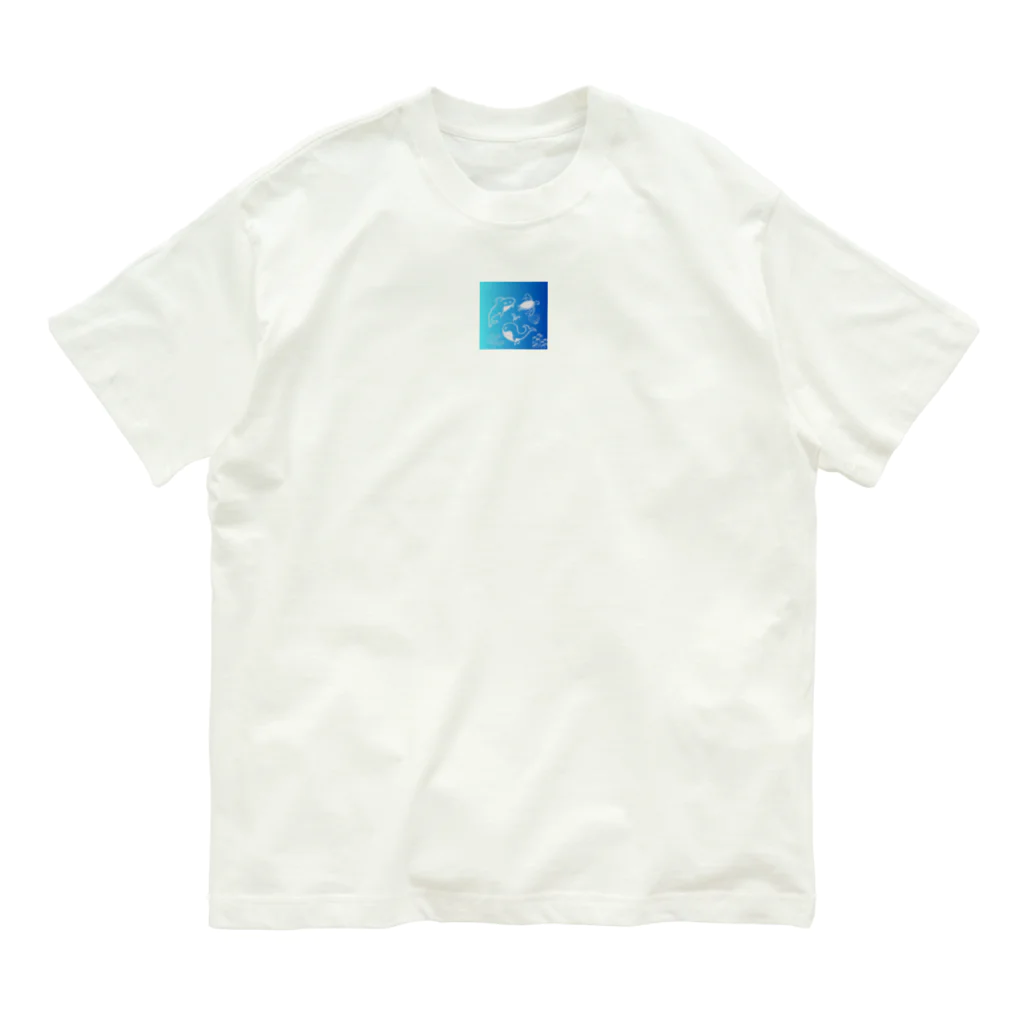 "Elegance Crew"の海の仲間たち Organic Cotton T-Shirt