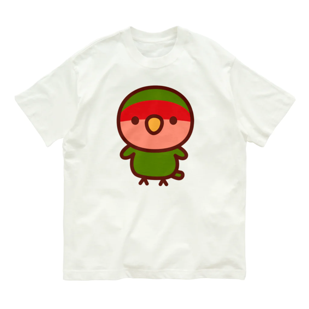 いんこ屋堂のコザクラインコ（ノーマル） Organic Cotton T-Shirt