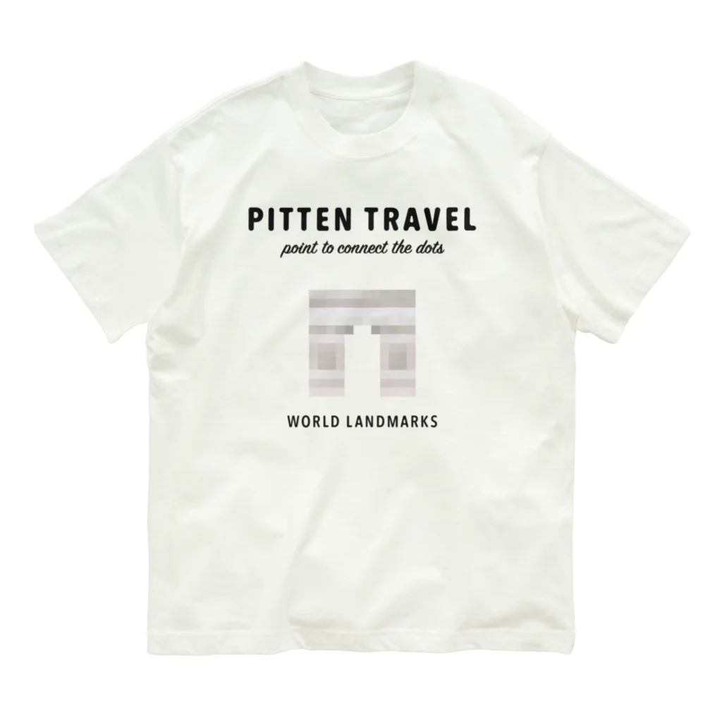 PITTEN PRODUCTSのPITTEN TRAVEL PX WORLD #3-1 オーガニックコットンTシャツ