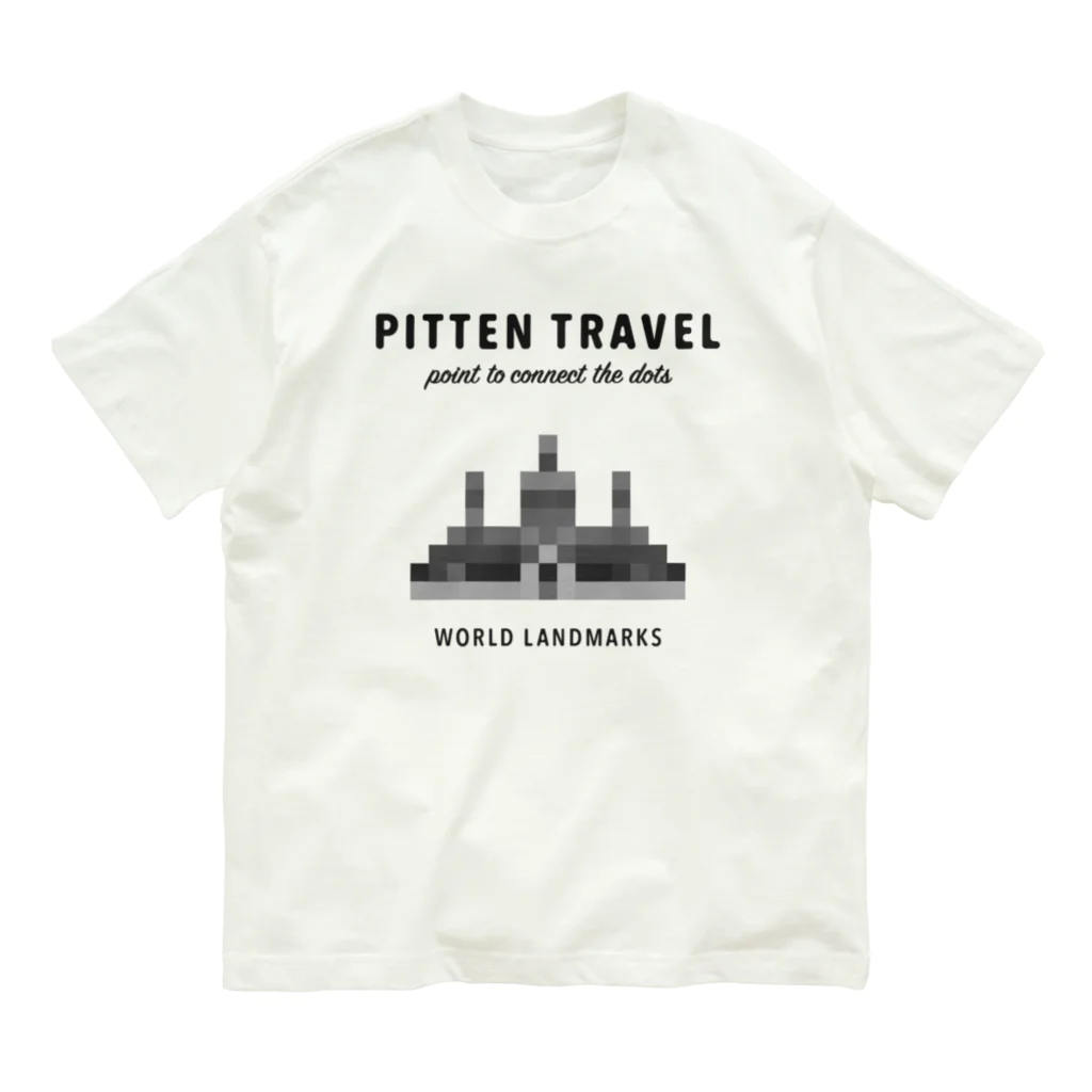 PITTEN PRODUCTSのPITTEN TRAVEL PX WORLD #4-1 オーガニックコットンTシャツ