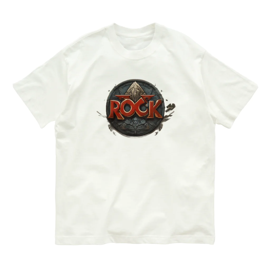 キャプテン カエルのROCKな山脈 Organic Cotton T-Shirt