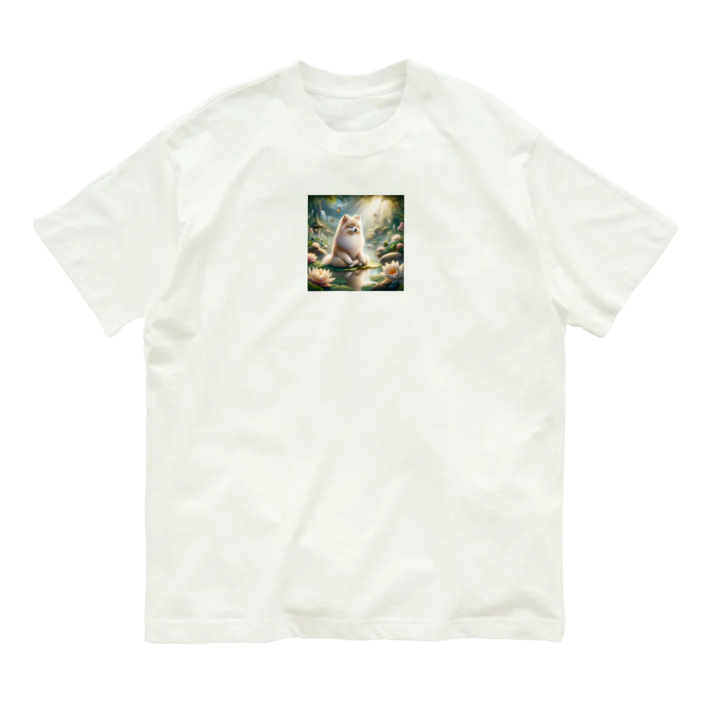 ゆずこの釈迦ラニアン Organic Cotton T-Shirt