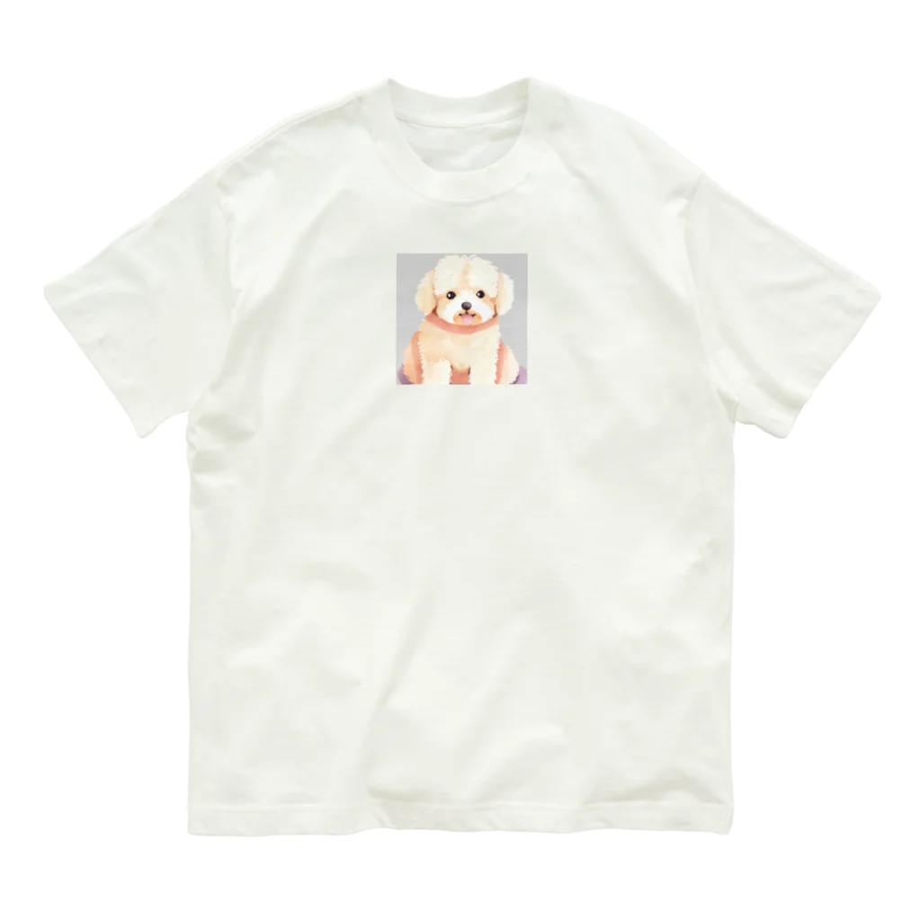 kiths04のもふもふ犬 Organic Cotton T-Shirt