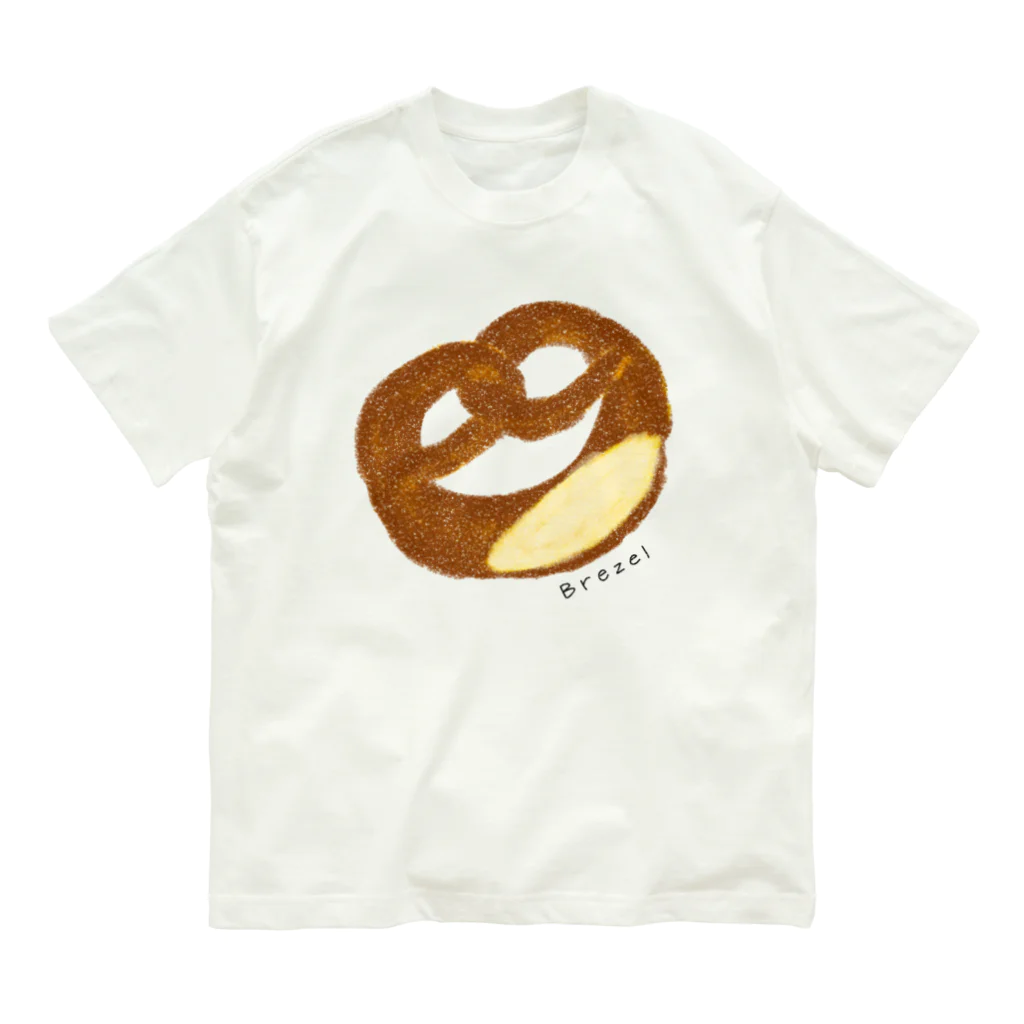 Handgestrickt Ju shopのBrezel／ブレッツェル Organic Cotton T-Shirt