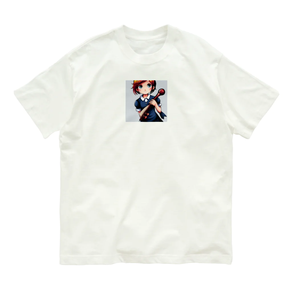 ほっこり絵音舎のオケ部入団希望の リンちゃん Organic Cotton T-Shirt