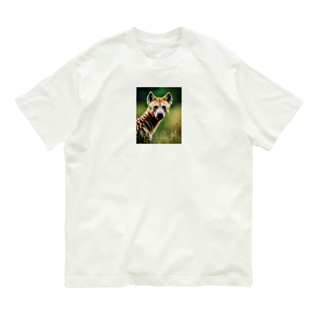 takepanの草原の掃除屋 オーガニックコットンTシャツ