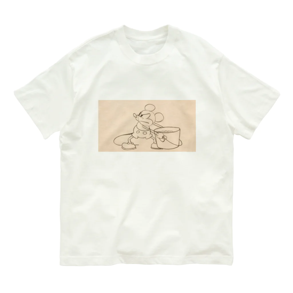 mickeymouse2024の【100個限定】懐かしのミッキー＆ミニー Organic Cotton T-Shirt