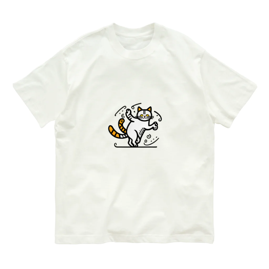 NIANのカロヤカネコ Organic Cotton T-Shirt
