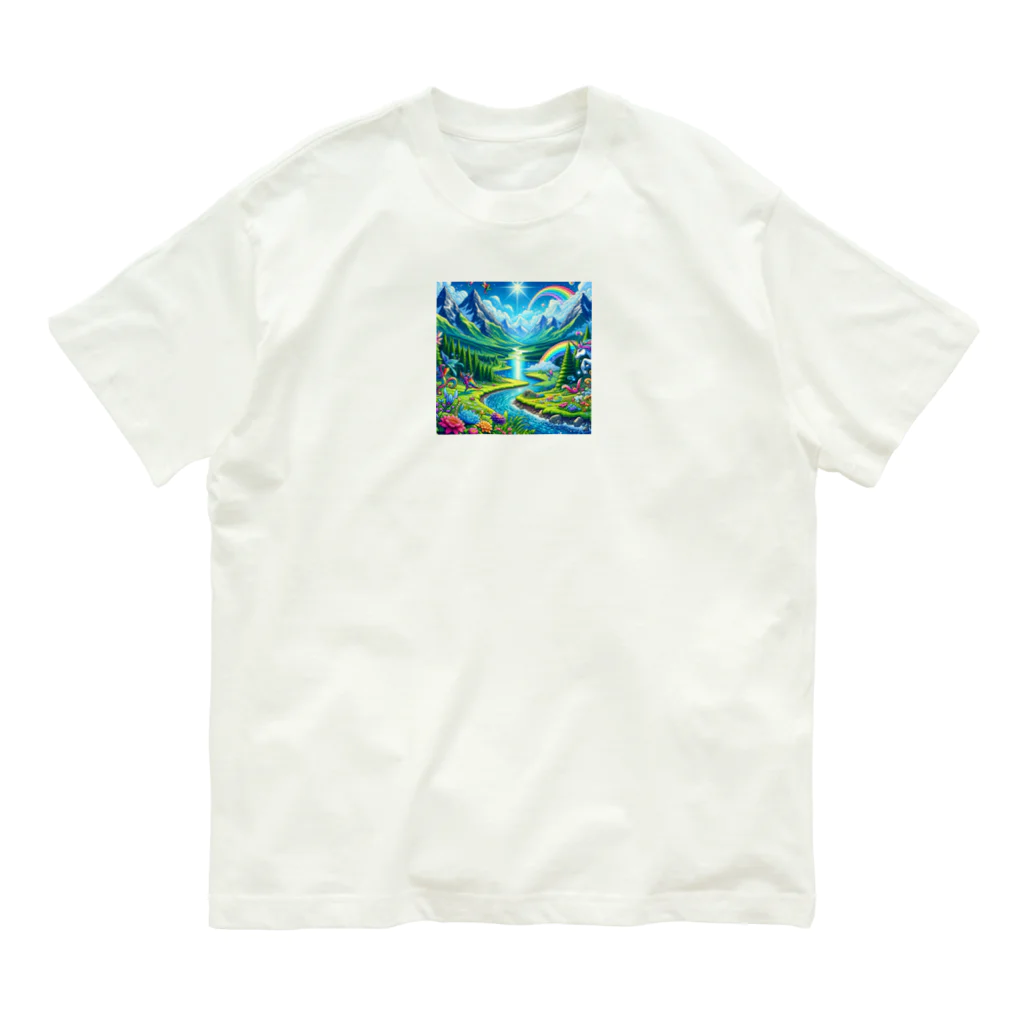 タマちゃんの秘密の妖精の谷 Organic Cotton T-Shirt