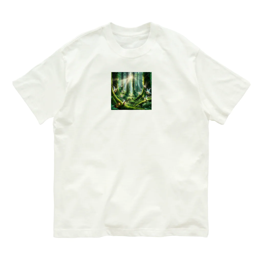 タマちゃんの森の妖精シリーズ1 オーガニックコットンTシャツ