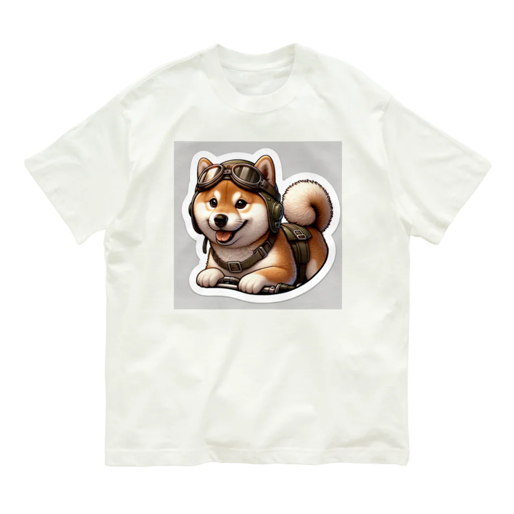 シバライダーロードの柴ライダーロードshiba40 Organic Cotton T-Shirt