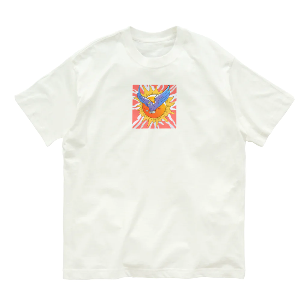 桜猫店-sakuraneko-の不思議な太陽君 Organic Cotton T-Shirt