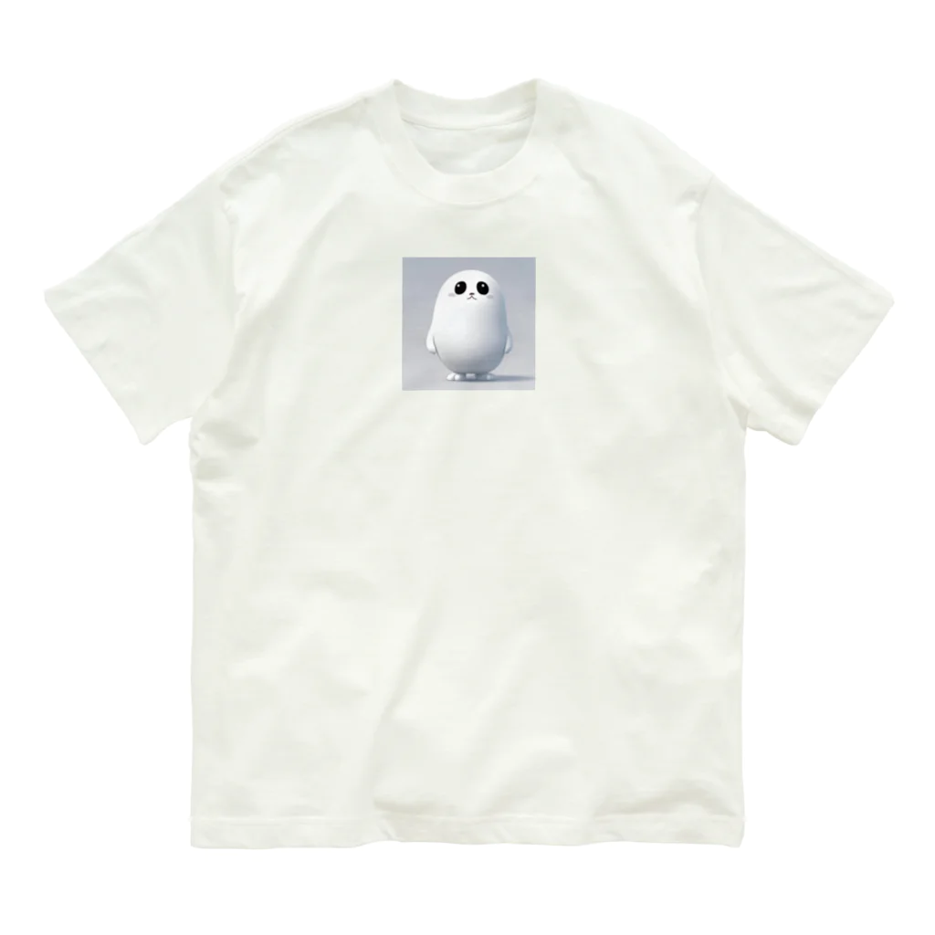 ブサカワ二頭身アニマルくんのブサカワ二頭身アニマル3 Organic Cotton T-Shirt