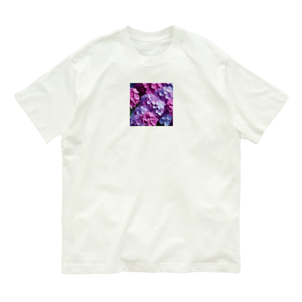 Spitz99のアジサイ Organic Cotton T-Shirt