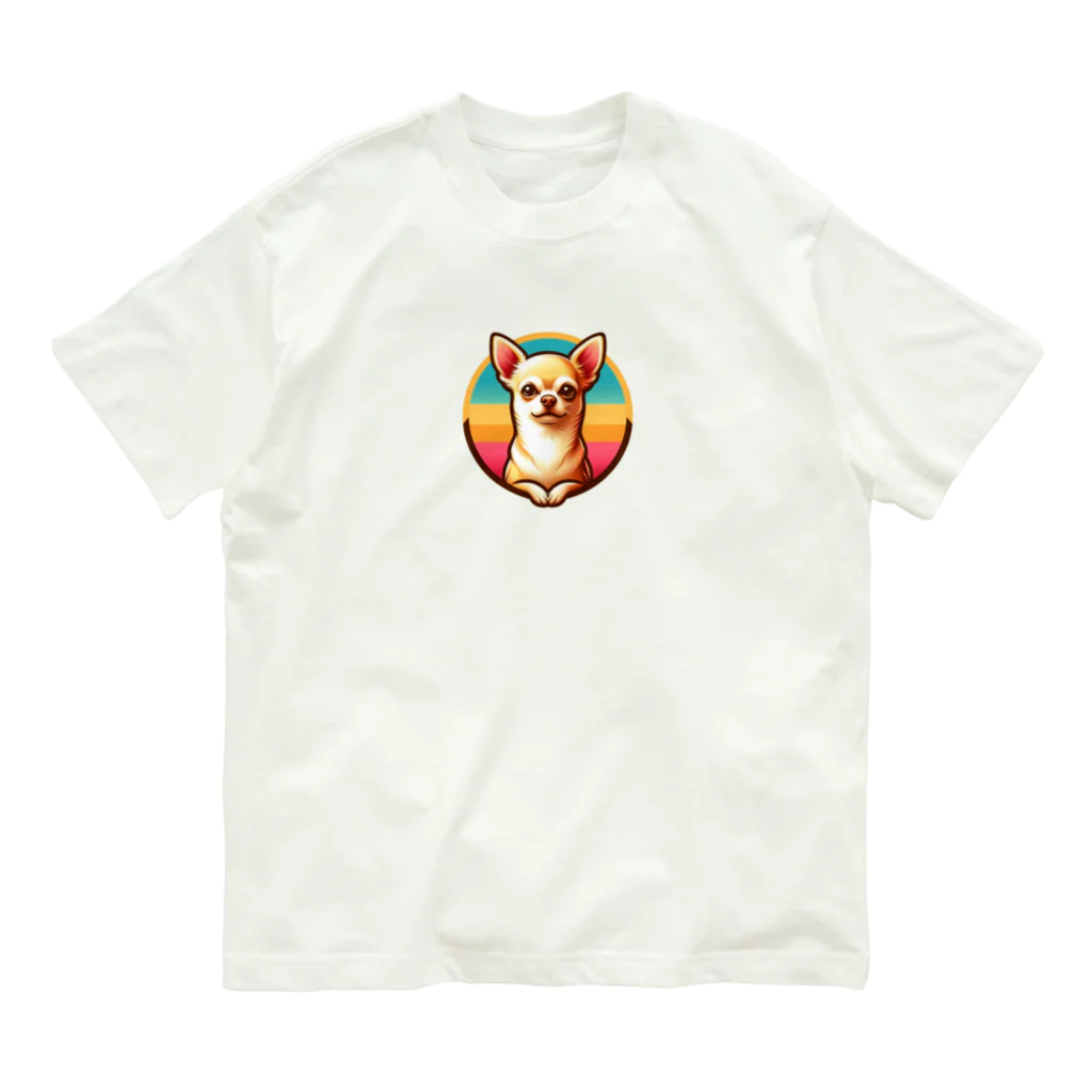 ちわわんのチワワン Organic Cotton T-Shirt