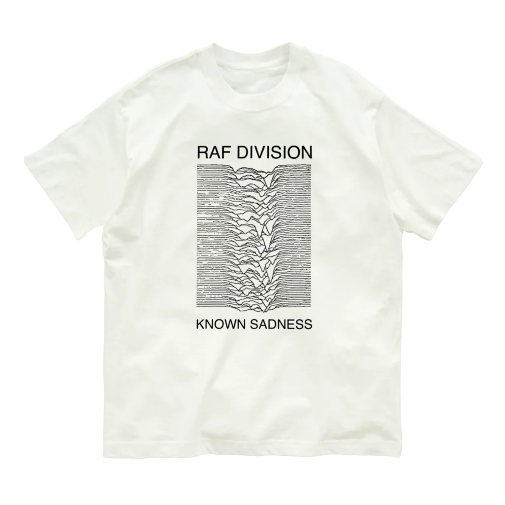 RAF DIVISIONのRAF DIVISION KNOWN SADNESS  Organic Cotton T-Shirt