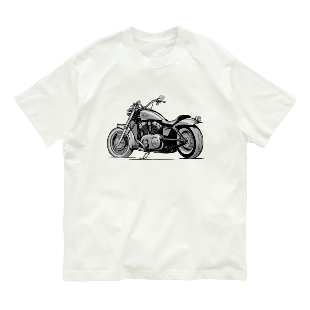 wowwooのHarley-Davidson V-ROD Organic Cotton T-Shirt