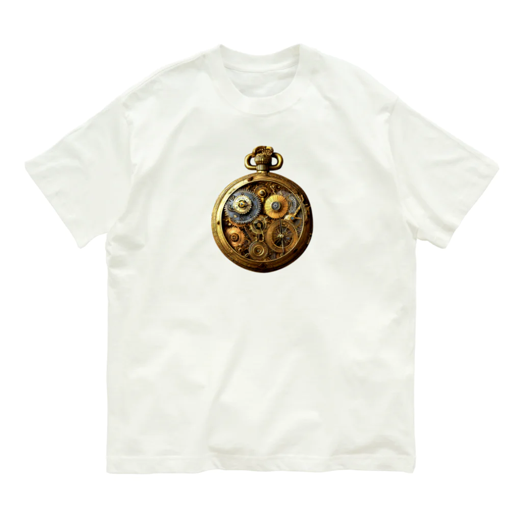 uncle-Toshiの懐中時計の内部 Organic Cotton T-Shirt