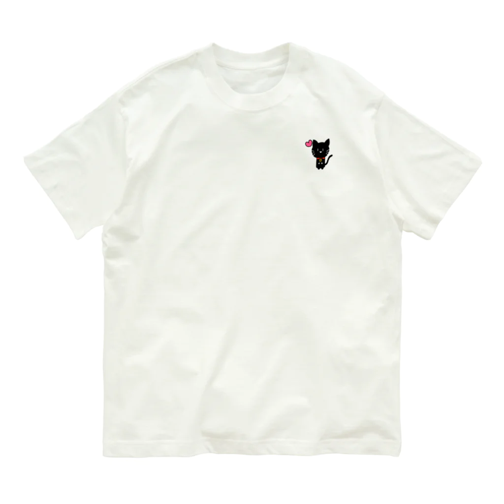 ねこ日和のねこ日和（黒猫） Organic Cotton T-Shirt