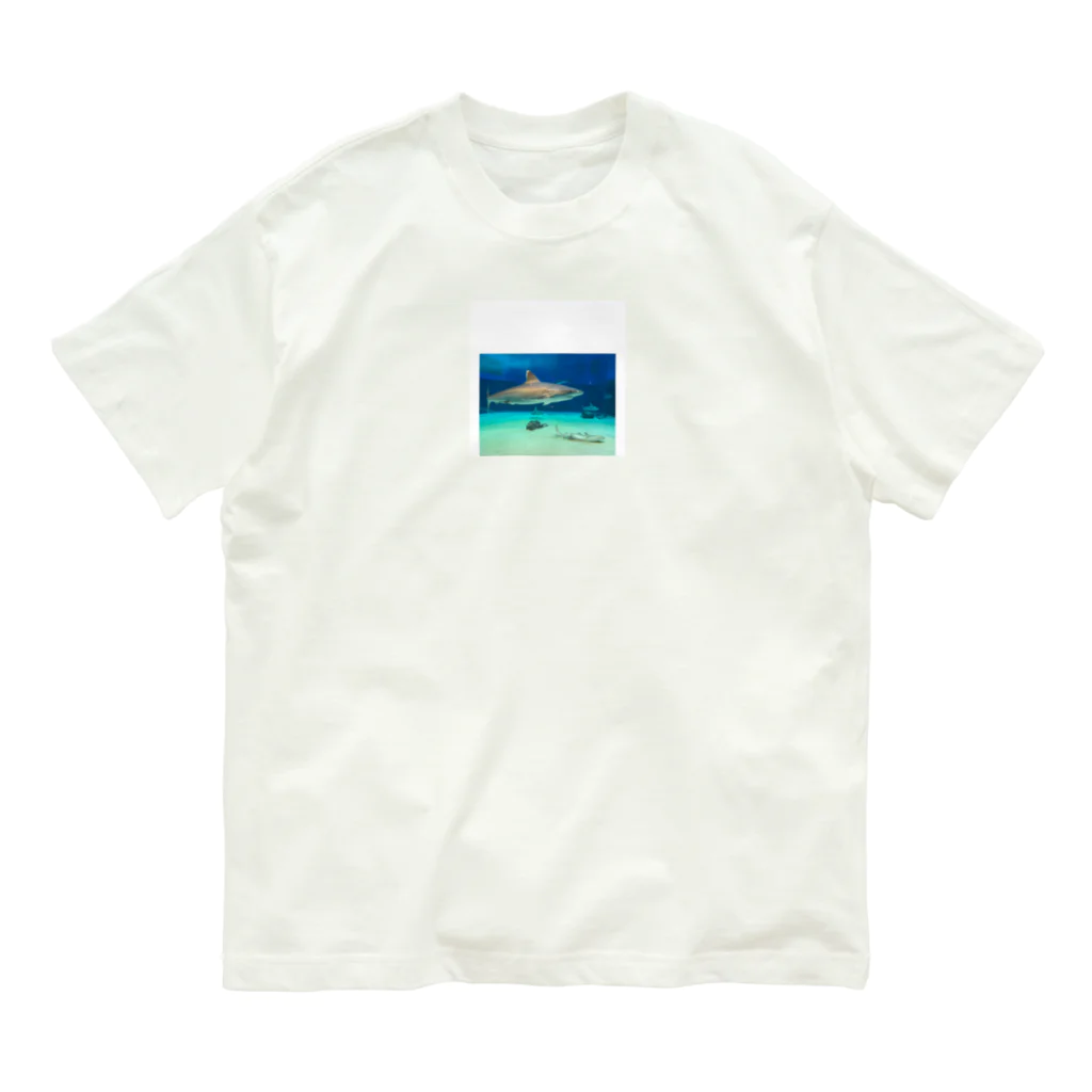 ふとまにショップのさめザメくんグッズ Organic Cotton T-Shirt