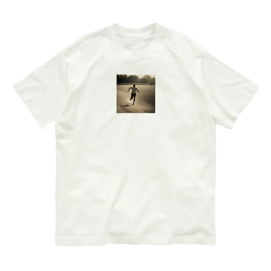 gjrc2006の目標に向かってダッシュ Organic Cotton T-Shirt