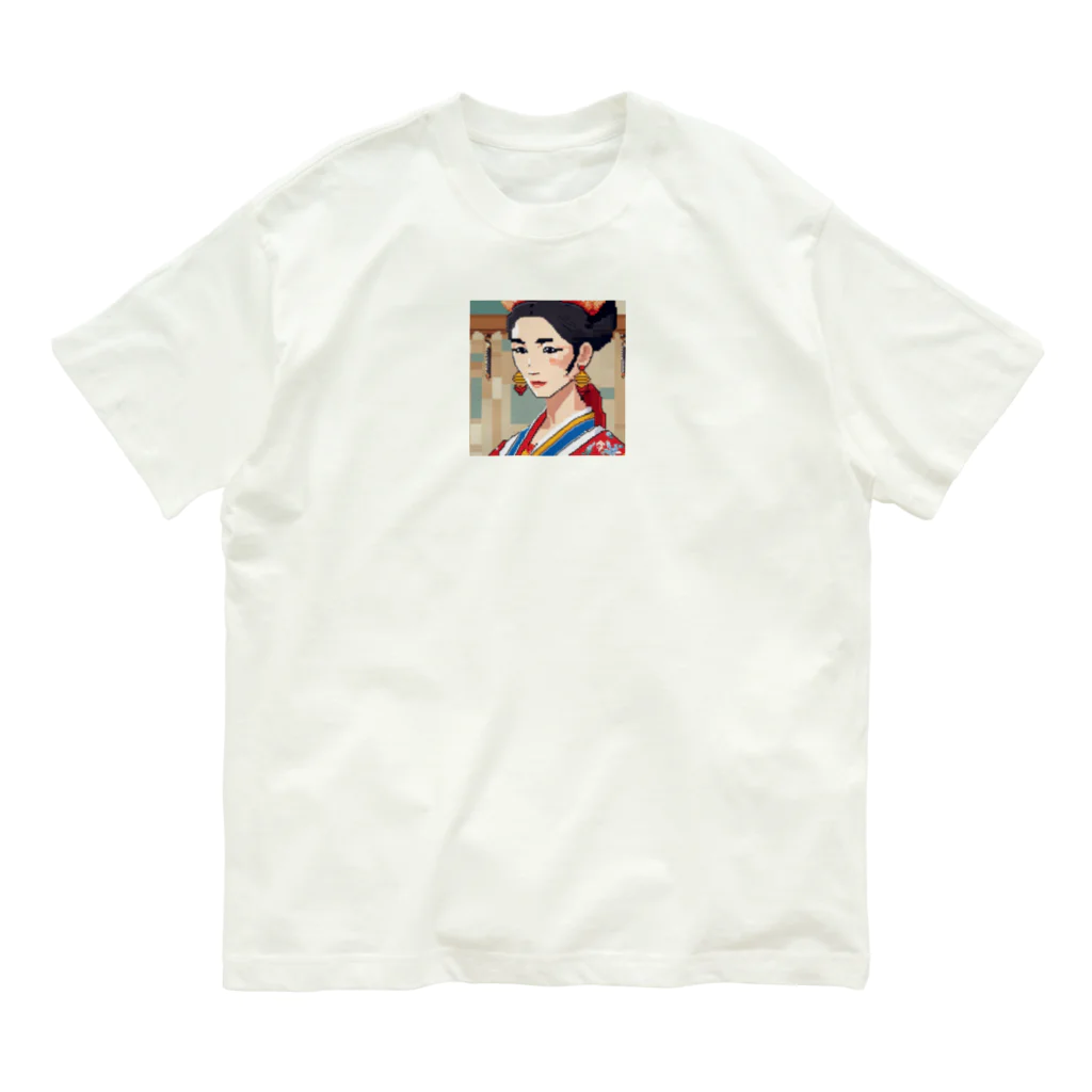 クロスクリエイティブの琉球伝説の美女 Organic Cotton T-Shirt