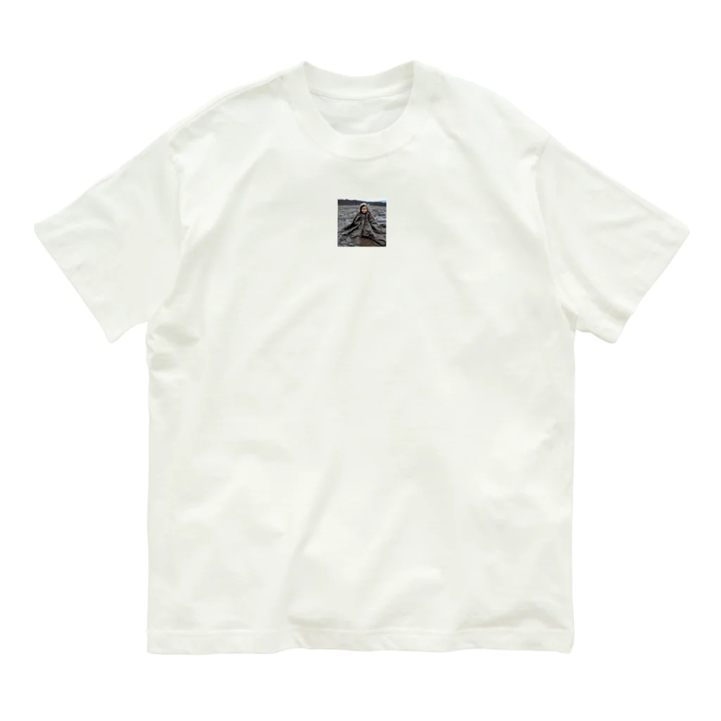 gabliel.の泥遊びをする子ども Organic Cotton T-Shirt