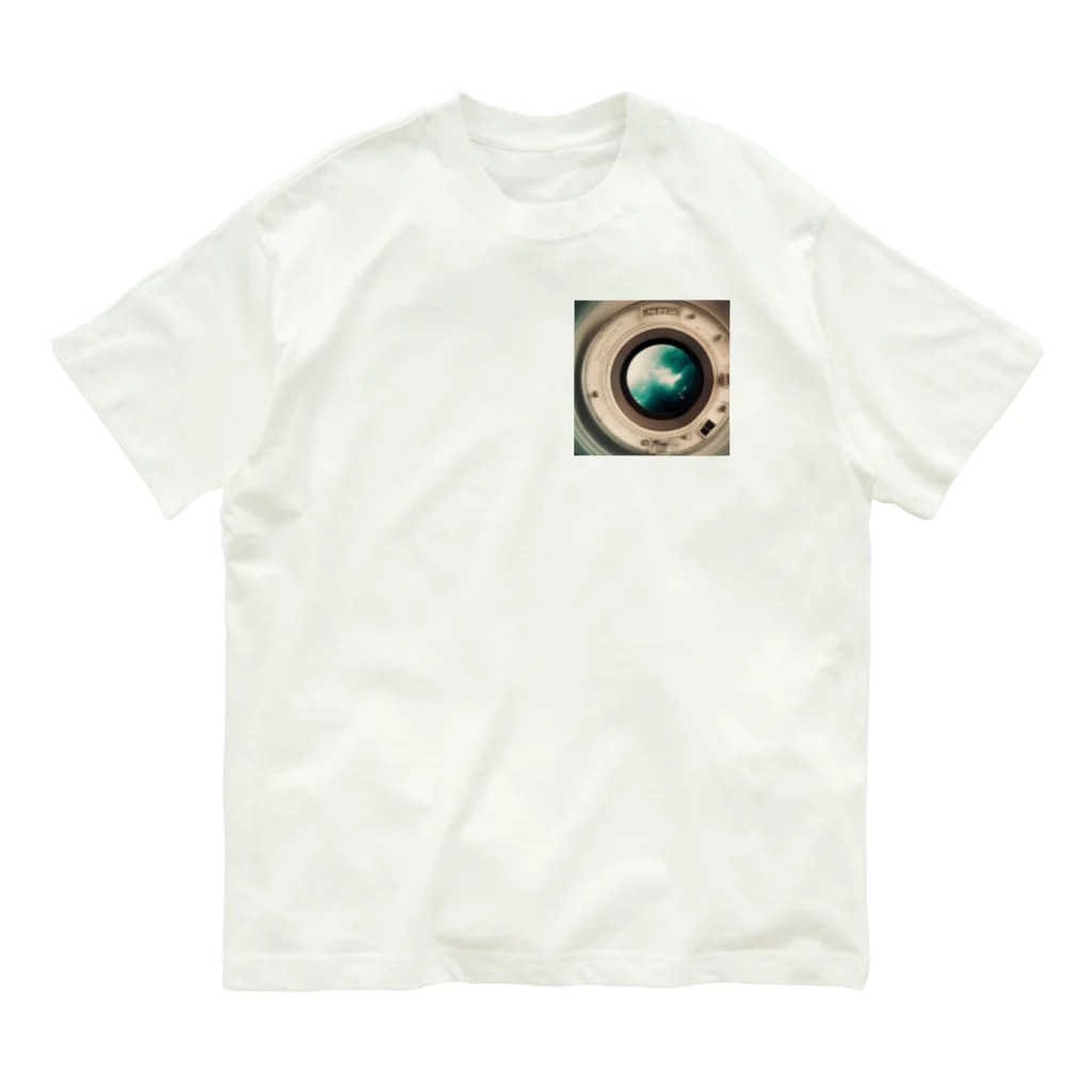 テフラんずの窓の外は宇宙 Organic Cotton T-Shirt