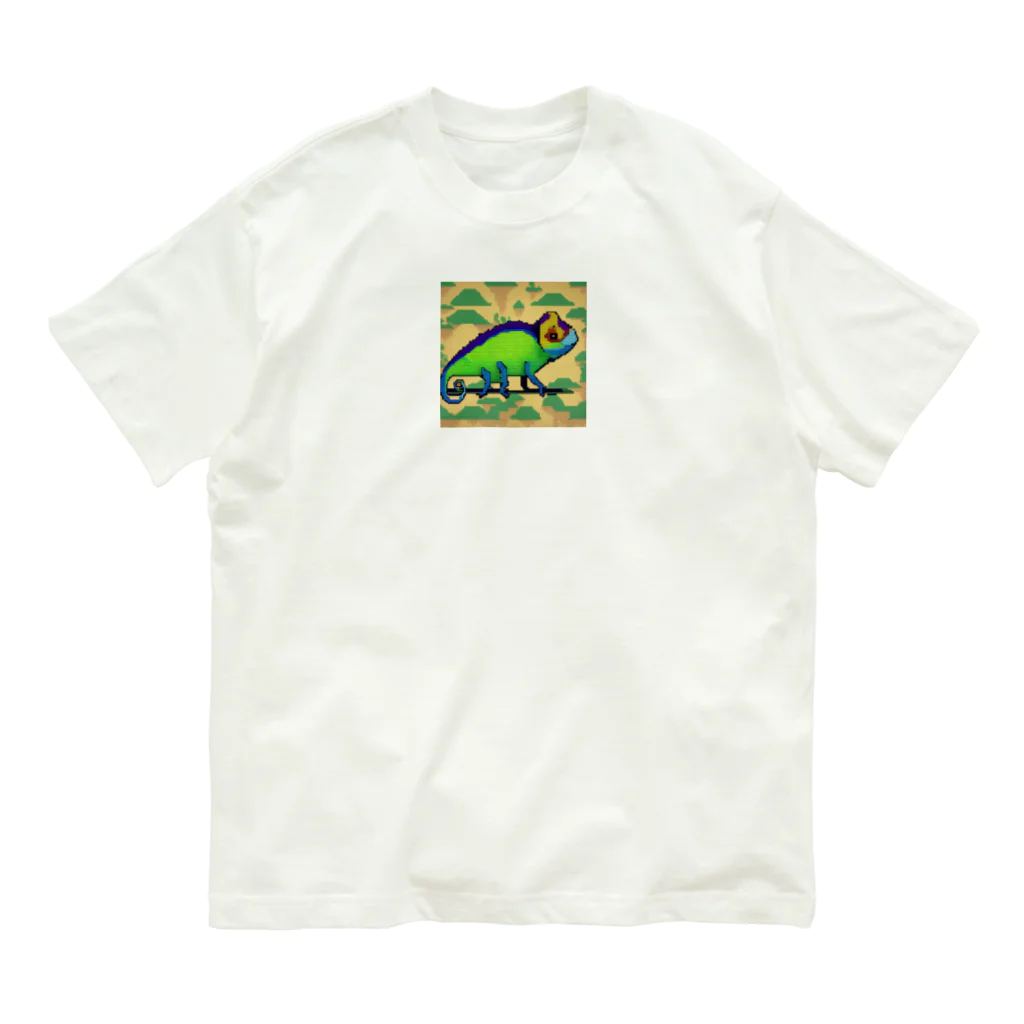 MICK_Aのカメレオンカメレオン Organic Cotton T-Shirt