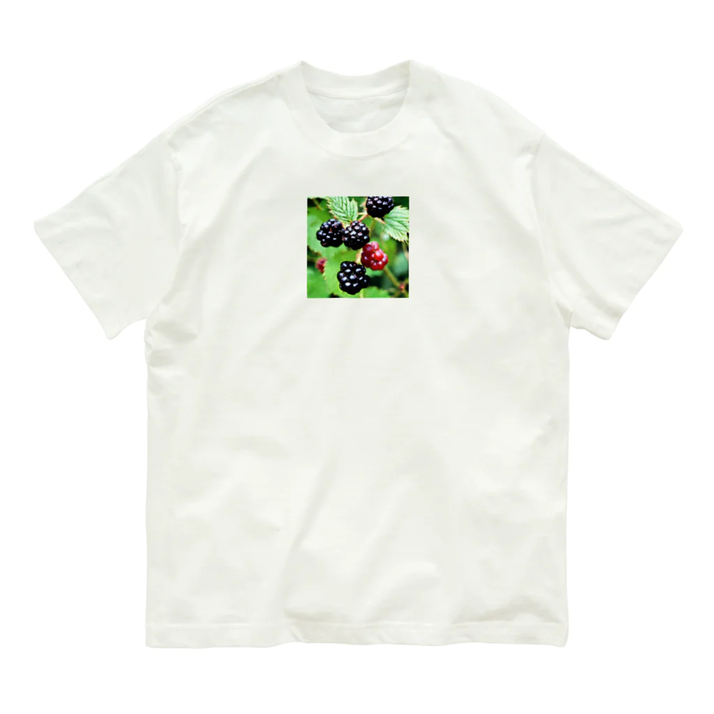 xwd28のあい　らぶ　ブラックベリー Organic Cotton T-Shirt