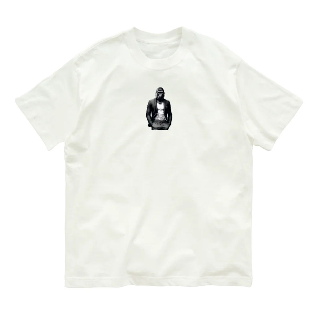 Pigイッヌのダンディーゴリ Organic Cotton T-Shirt