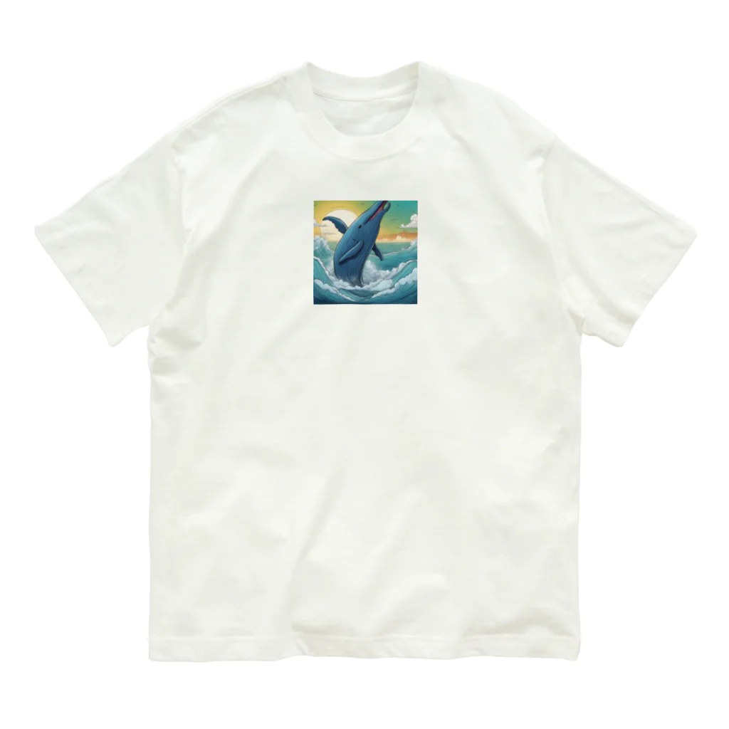 katami1の鯨 Organic Cotton T-Shirt