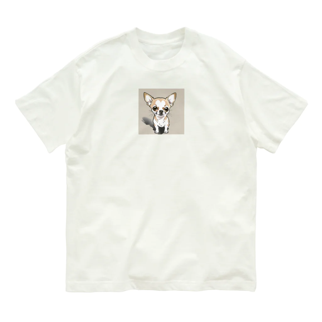 ai美女ショップのチワワのこてつ Organic Cotton T-Shirt