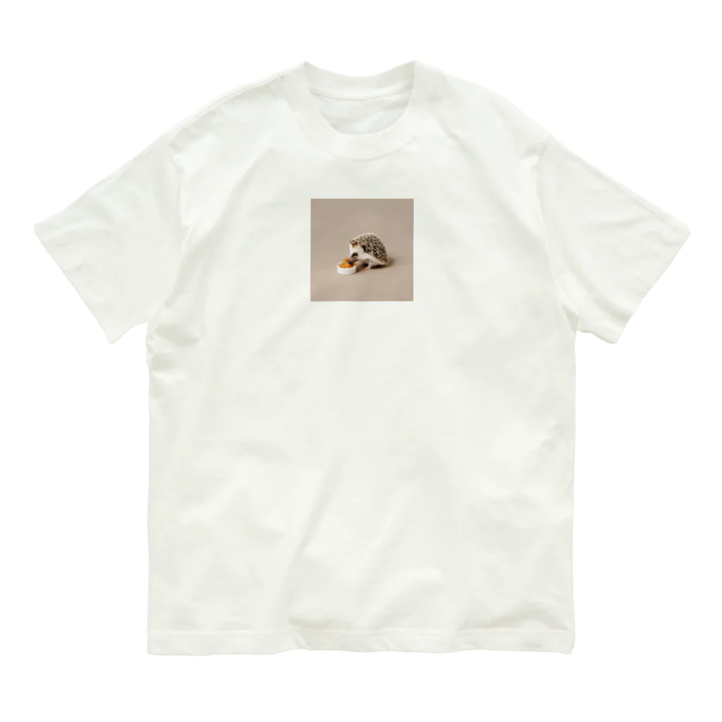 ai美女ショップのちっちゃいﾊﾘﾈｽﾞﾐ🦔 Organic Cotton T-Shirt