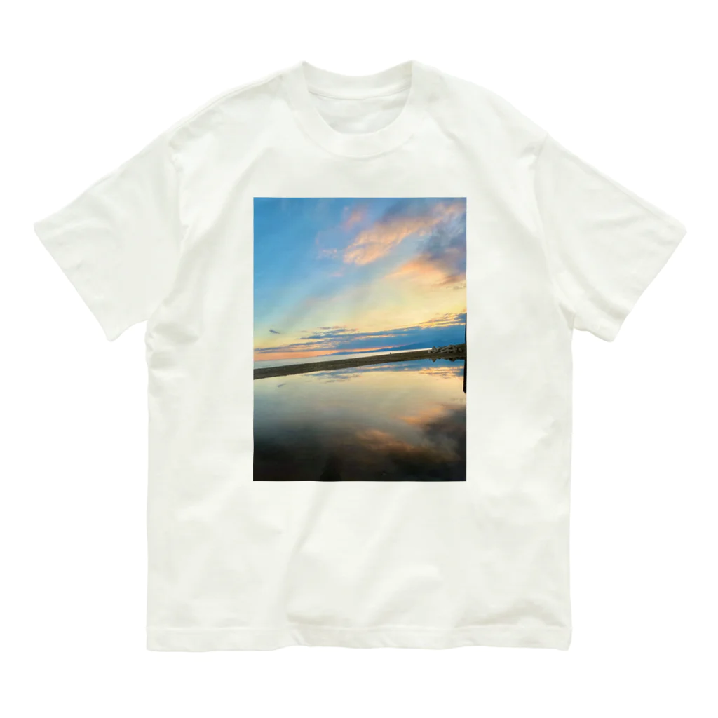 ARTPARTNERのある海の風景 Organic Cotton T-Shirt