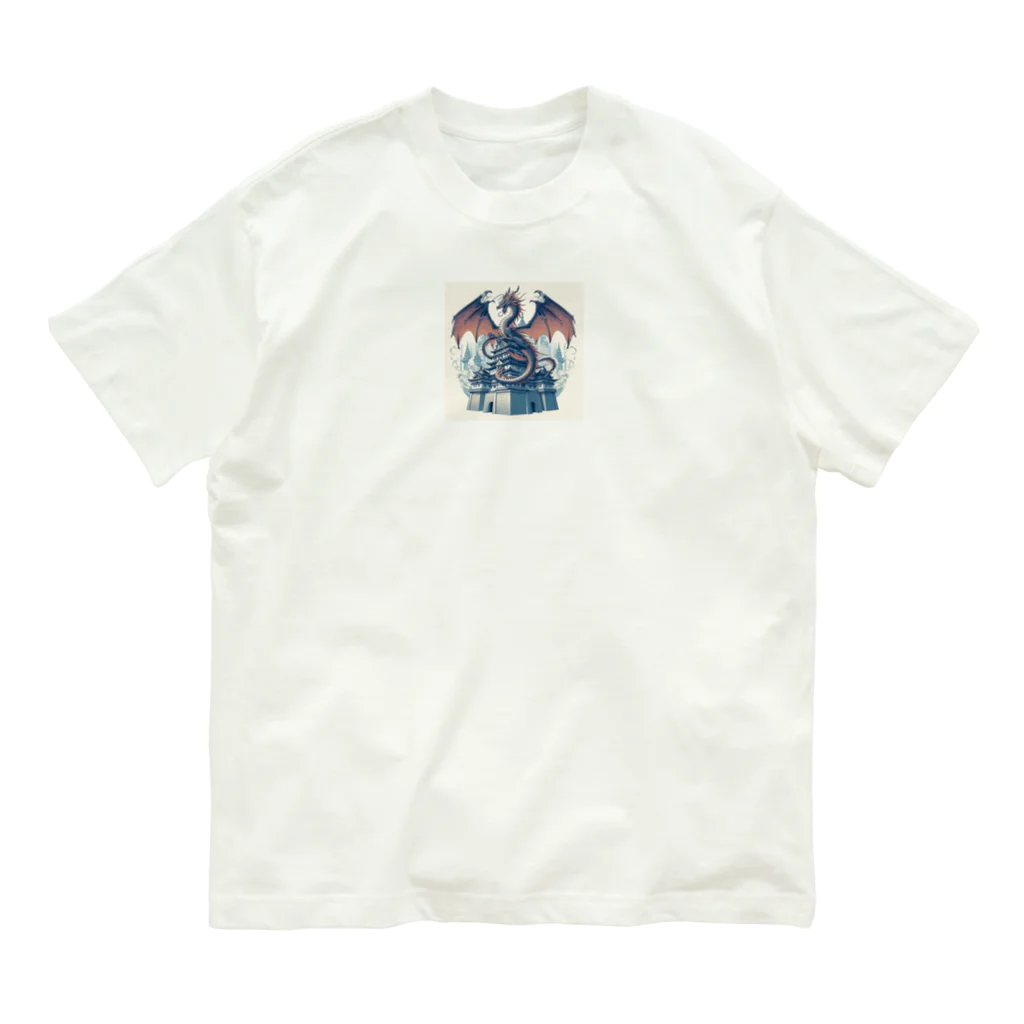 comati12の城と龍 Organic Cotton T-Shirt