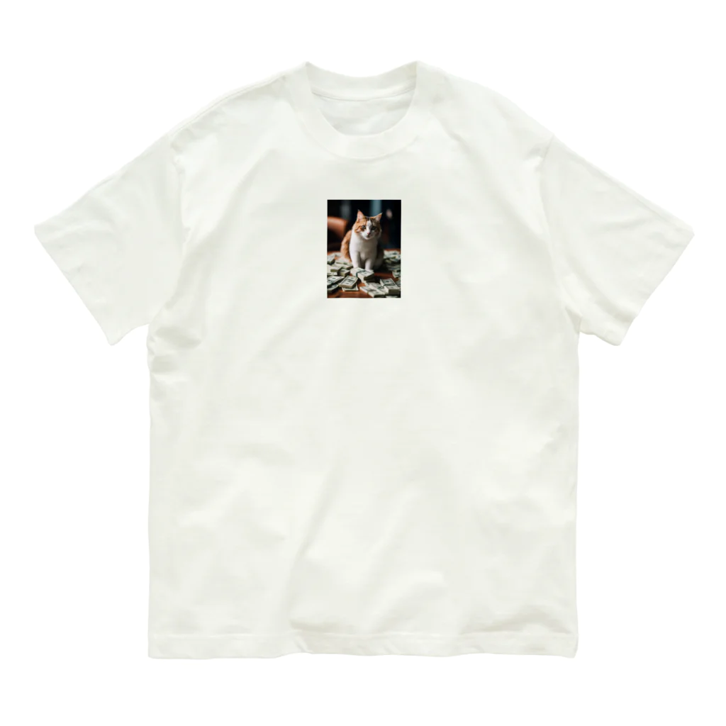 GoldCatの猫金 Organic Cotton T-Shirt