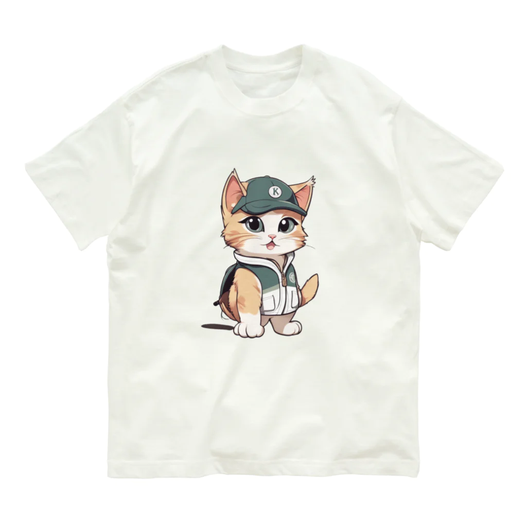 seeeeeの猫ゴルファー2 Organic Cotton T-Shirt