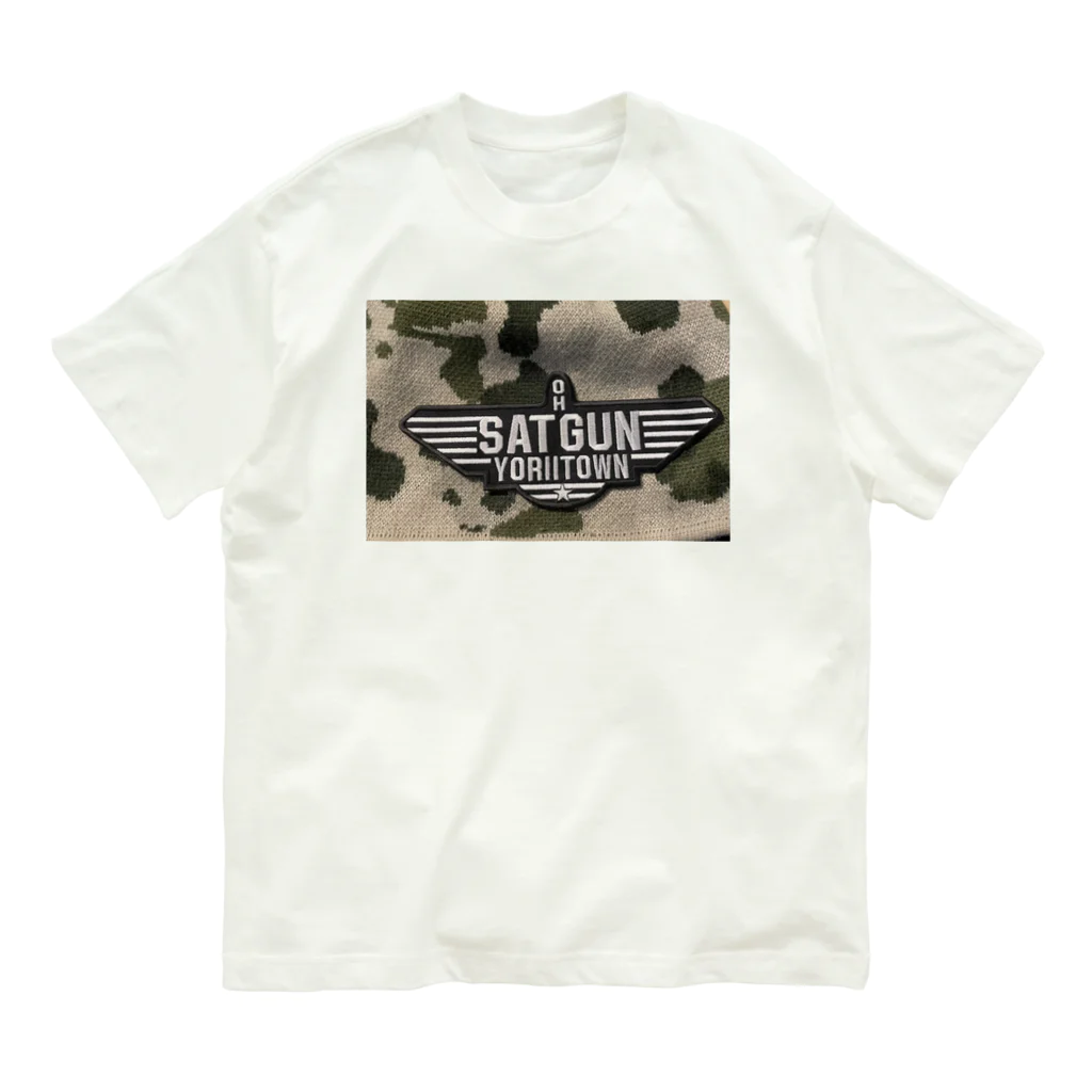 dj.ytkのカモ柄とバンダナ柄の大里軍公認Tシャツ オーガニックコットンTシャツ