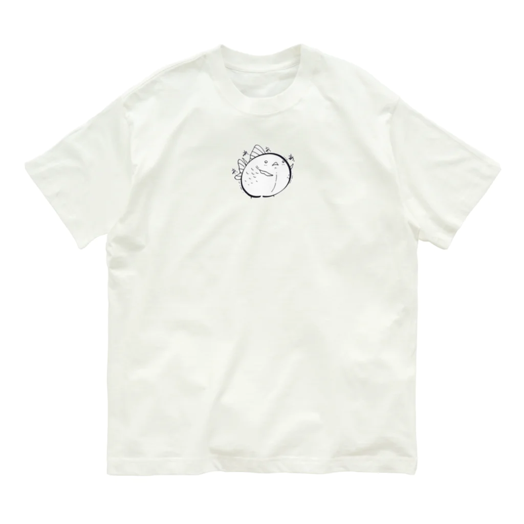 ラクガキ化け金魚のあっ Organic Cotton T-Shirt