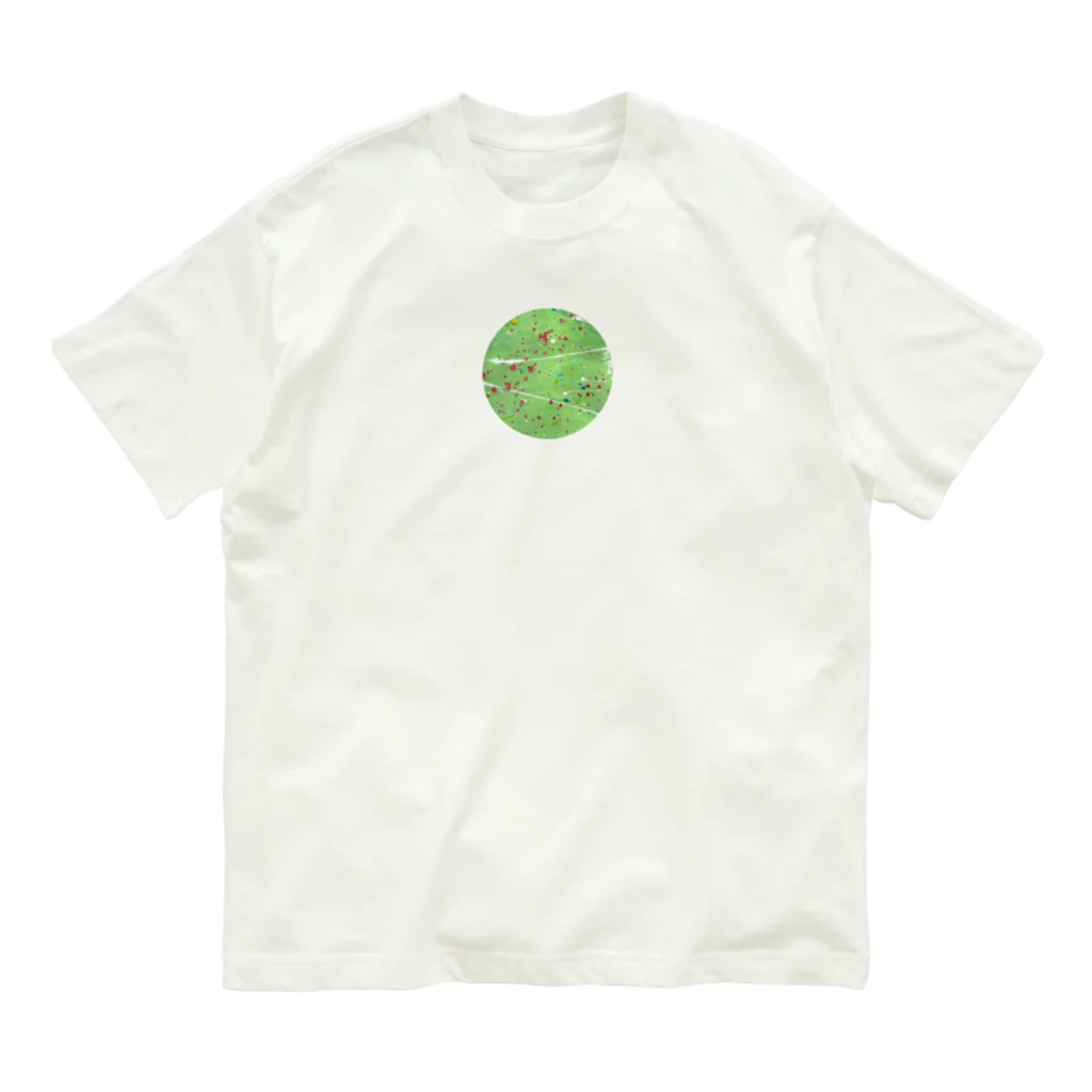 HANArtistの「KIMOCHI」若きアーティストHANA作 Organic Cotton T-Shirt