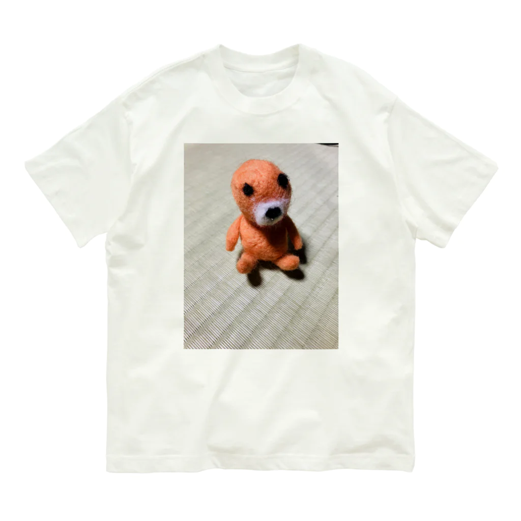 ポメラニアンのアリスくんの謎の生き物 Organic Cotton T-Shirt