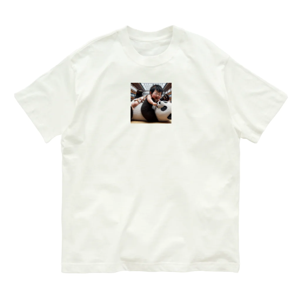 taka-kamikazeのマウントポジション Organic Cotton T-Shirt