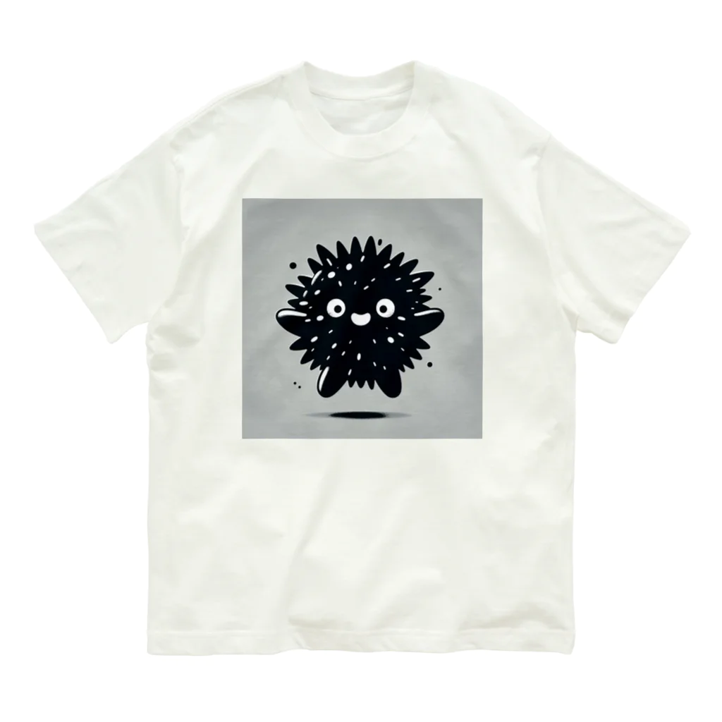 monkeyGのウニウニ星人 Organic Cotton T-Shirt