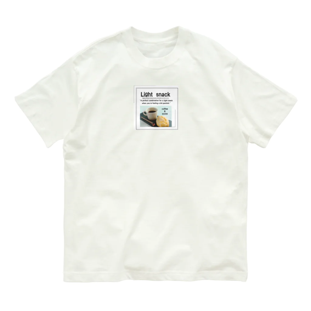 rokkakukikakuのLight　snack オーガニックコットンTシャツ