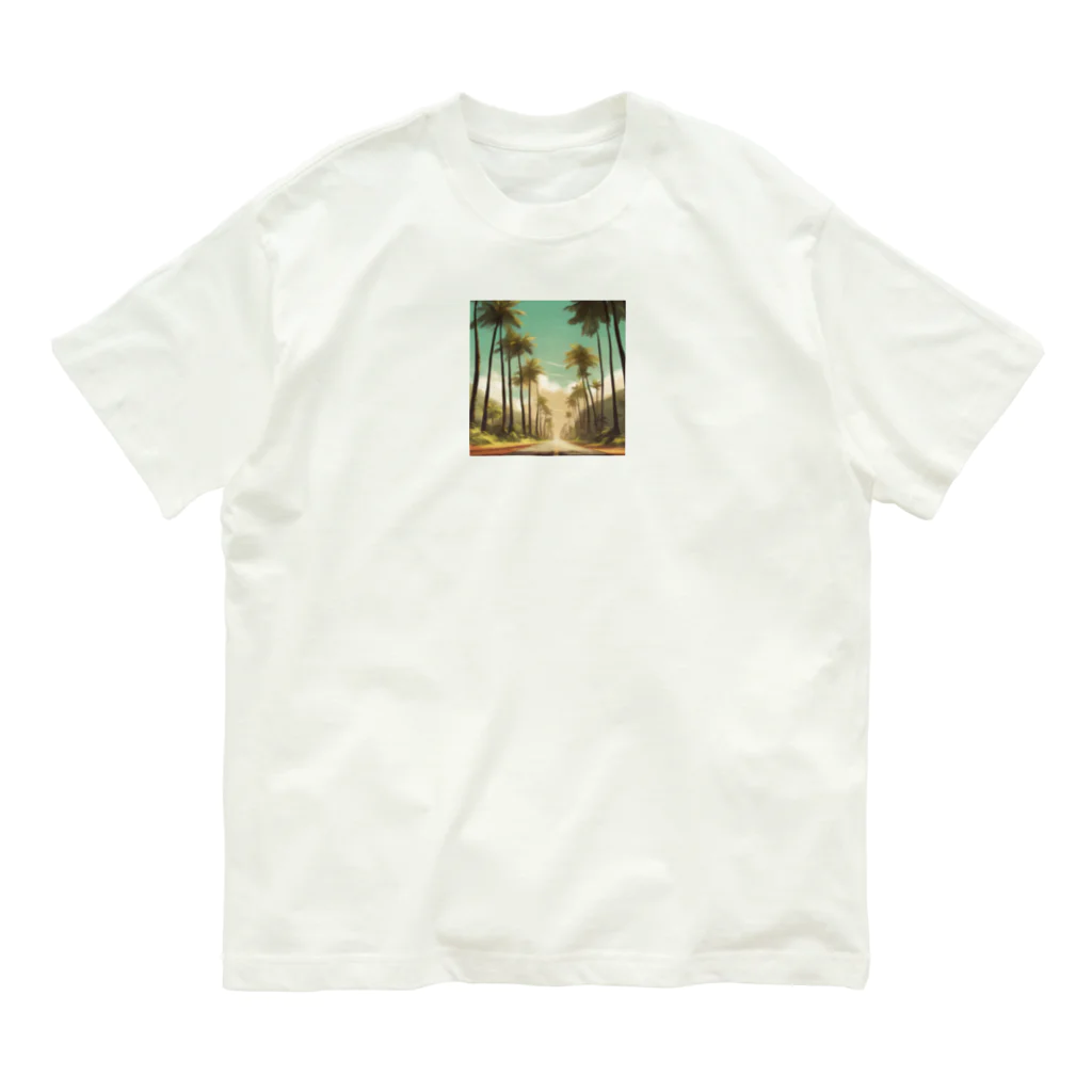 どうぶつやのハワイ　トラック Organic Cotton T-Shirt