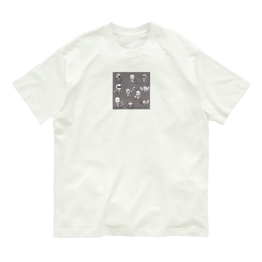 K5AAのかわいい勇者たち Organic Cotton T-Shirt