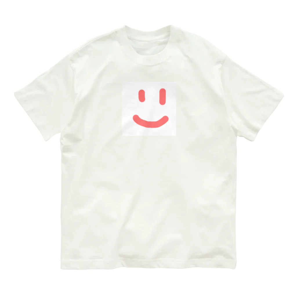 goodgoodsのニッコリ顔 オーガニックコットンTシャツ