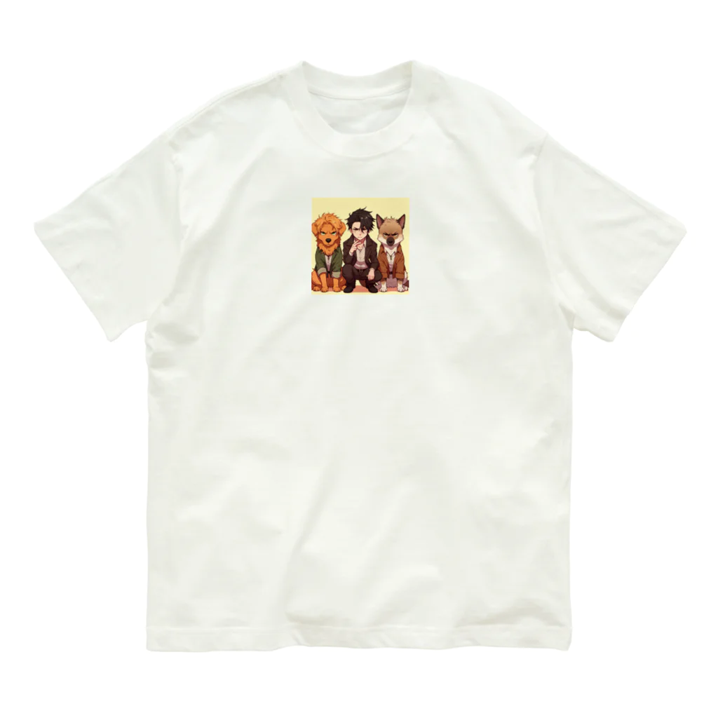 M_TakashiのNanimitendayo オーガニックコットンTシャツ