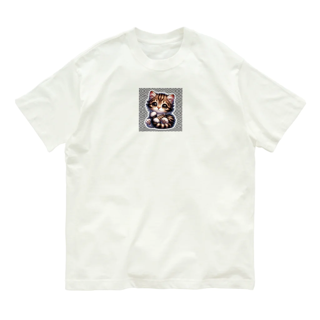 子猫カーニバルの可愛い子猫 Organic Cotton T-Shirt